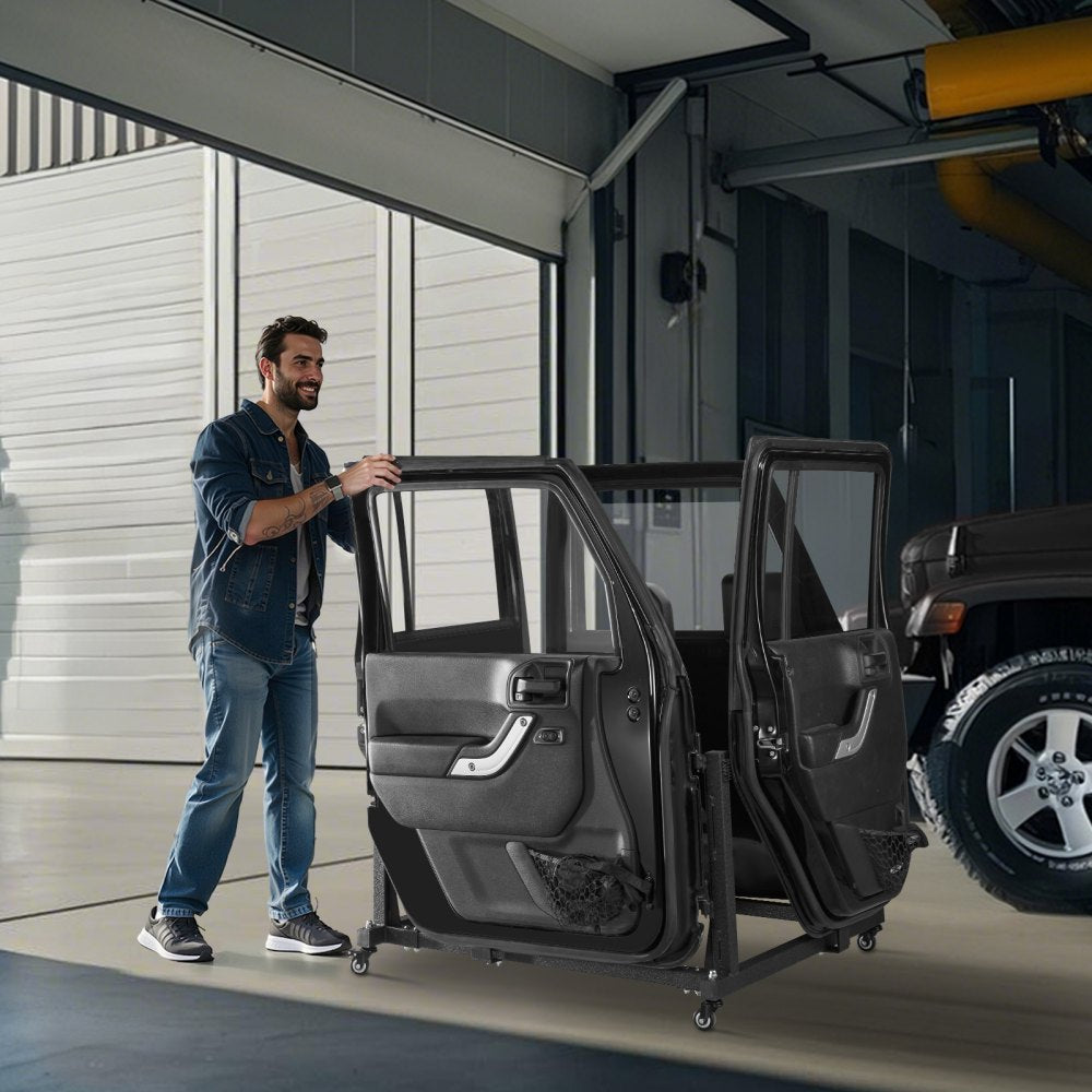 GMZJ01 - Steel Door Storage Rack for 2007-2023 Jeep Wrangler & Gladiator