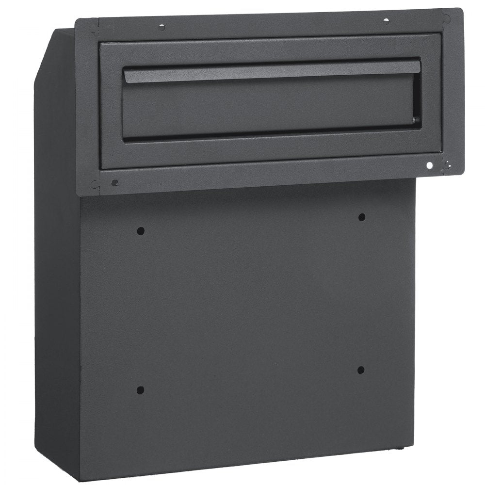 MA074 - Heavy-Duty Dark Gray Key Drop Box with Rainproof Design