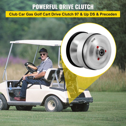 VV-DC-CP0020 - Durable Club Car Gas Golf Cart Drive Clutch, Fits Multiple Models