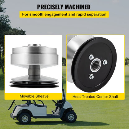 VV-DC-CP0020 - Durable Club Car Gas Golf Cart Drive Clutch, Fits Multiple Models