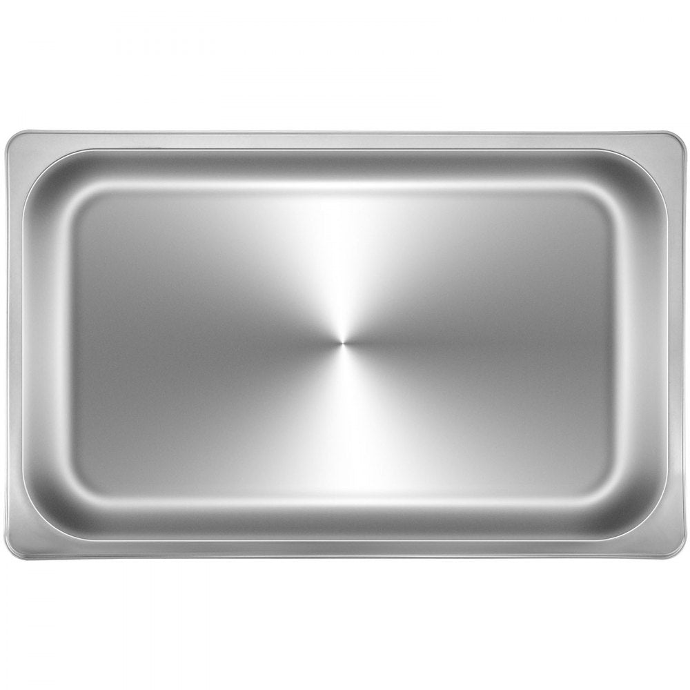 010529800149 - 6 Pack 20.9" Stainless Steel Steam Table Pans for Versatile Serving