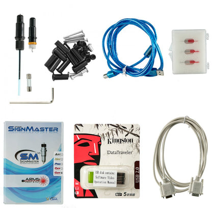 010594268421 - 5.5" Cap Heat Press & 53" Vinyl Cutter Set