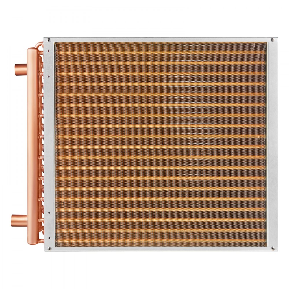 C20×20 - 20" x 20" VEVOR Water to Air Heat Exchanger with 2402 Fins