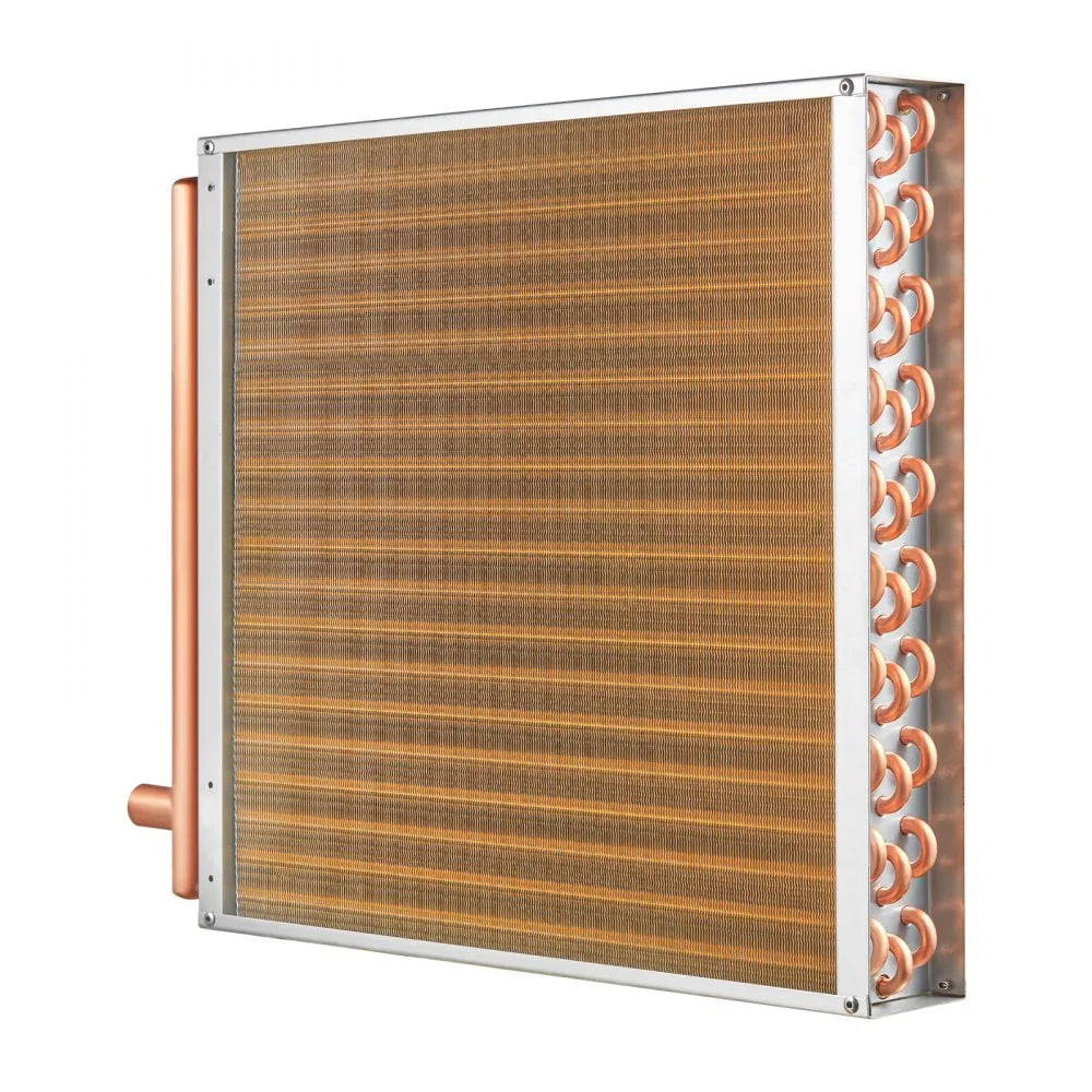 C20×20 - 20" x 20" VEVOR Water to Air Heat Exchanger with 2402 Fins