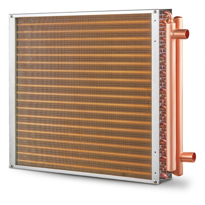 C20×20 - 20" x 20" VEVOR Water to Air Heat Exchanger with 2402 Fins