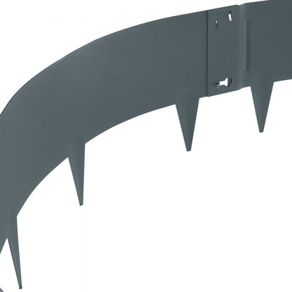 CYGREY39*3in - 39" Steel Landscape Edging for Easy Garden Lines