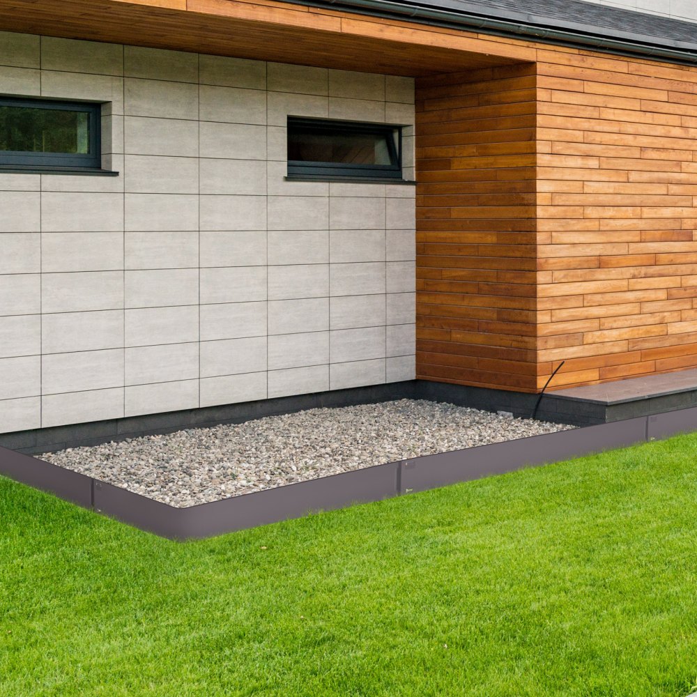 CYBROWN39*3in - Durable 39" Steel Landscape Edging for Garden Borders