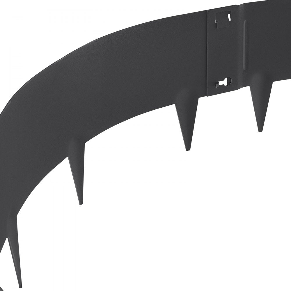 CYBLACK39*3in - VEVOR 39" Flexible Steel Garden Edging for Easy Installation