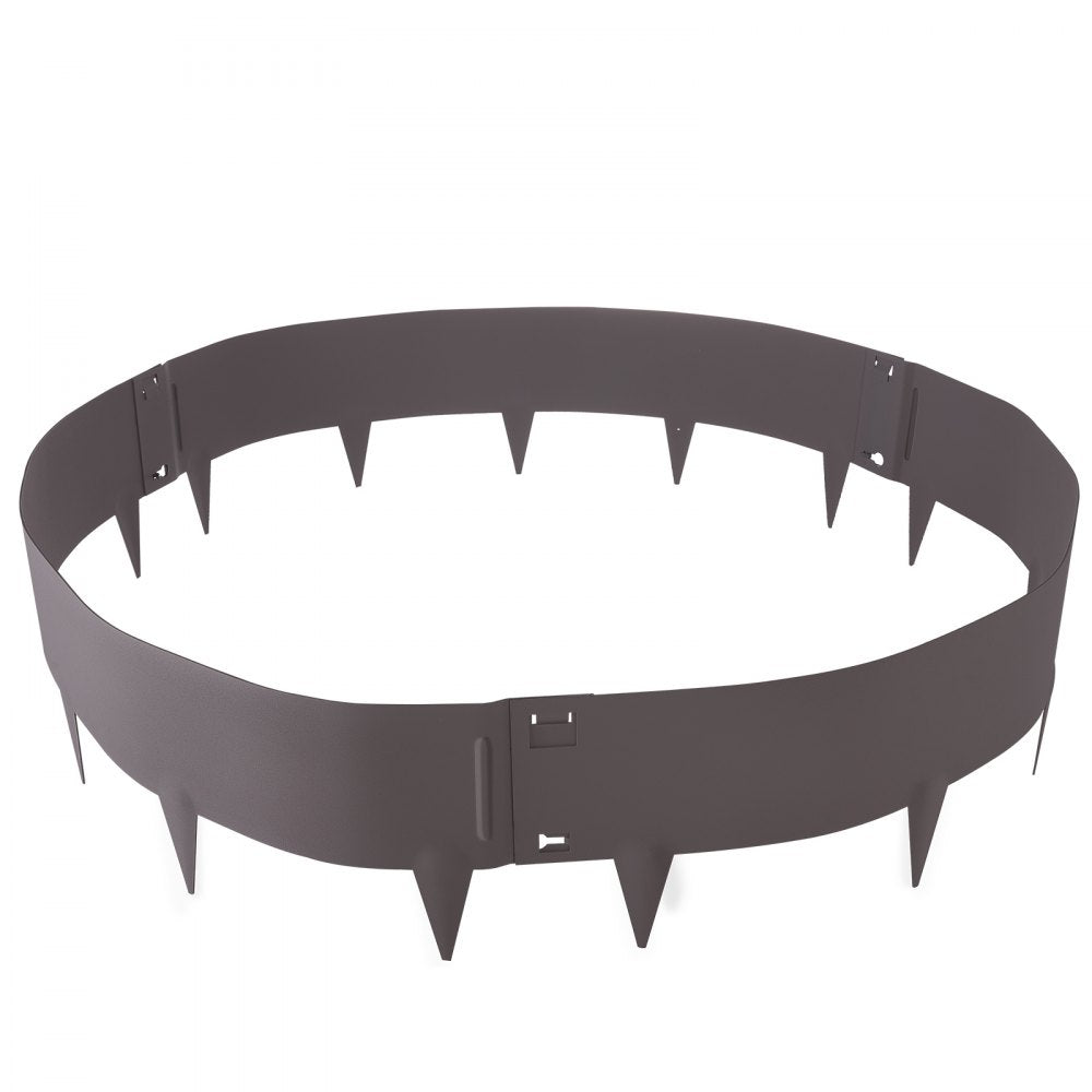 CYBROWN39*5in - Durable Steel Garden Edging Borders for Easy Installation