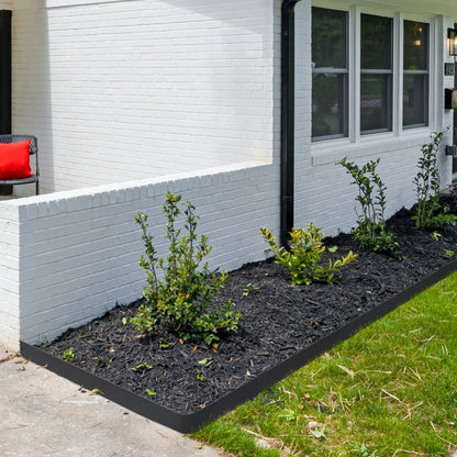 JC40*6in 4pcs - Durable Steel Garden Edging for Clean Borders