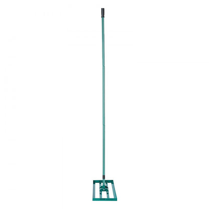 LJY9002 - 36"x10" Heavy-Duty Lawn Leveling Rake with 78" Steel Handle