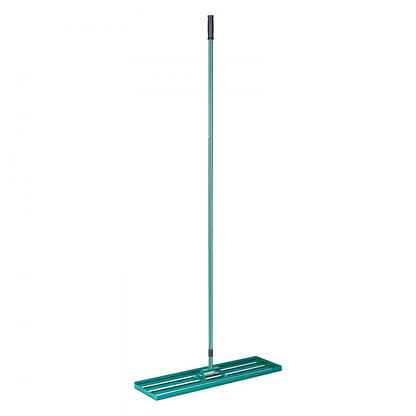LJY9002 - 36"x10" Heavy-Duty Lawn Leveling Rake with 78" Steel Handle