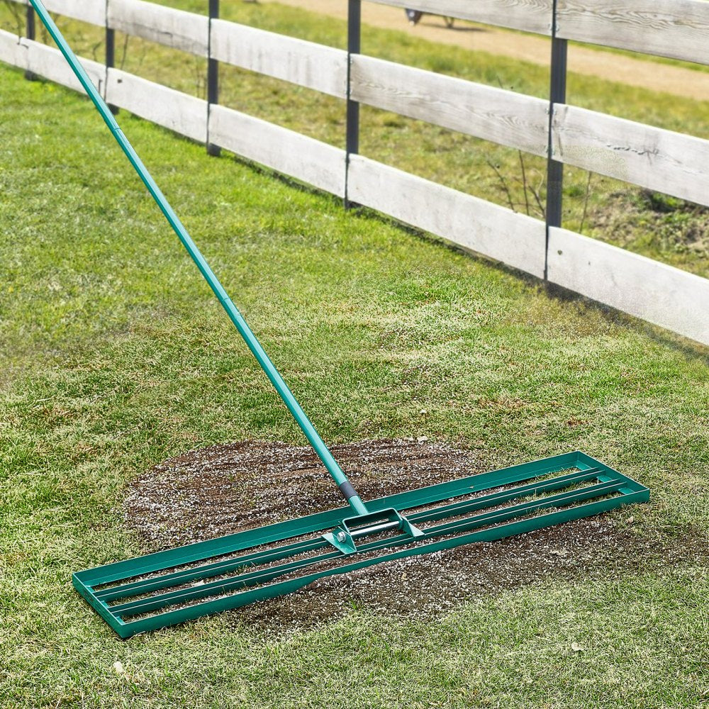 LJY9003 - 48"x10" VEVOR Heavy-Duty Lawn Leveler with Extended Handle