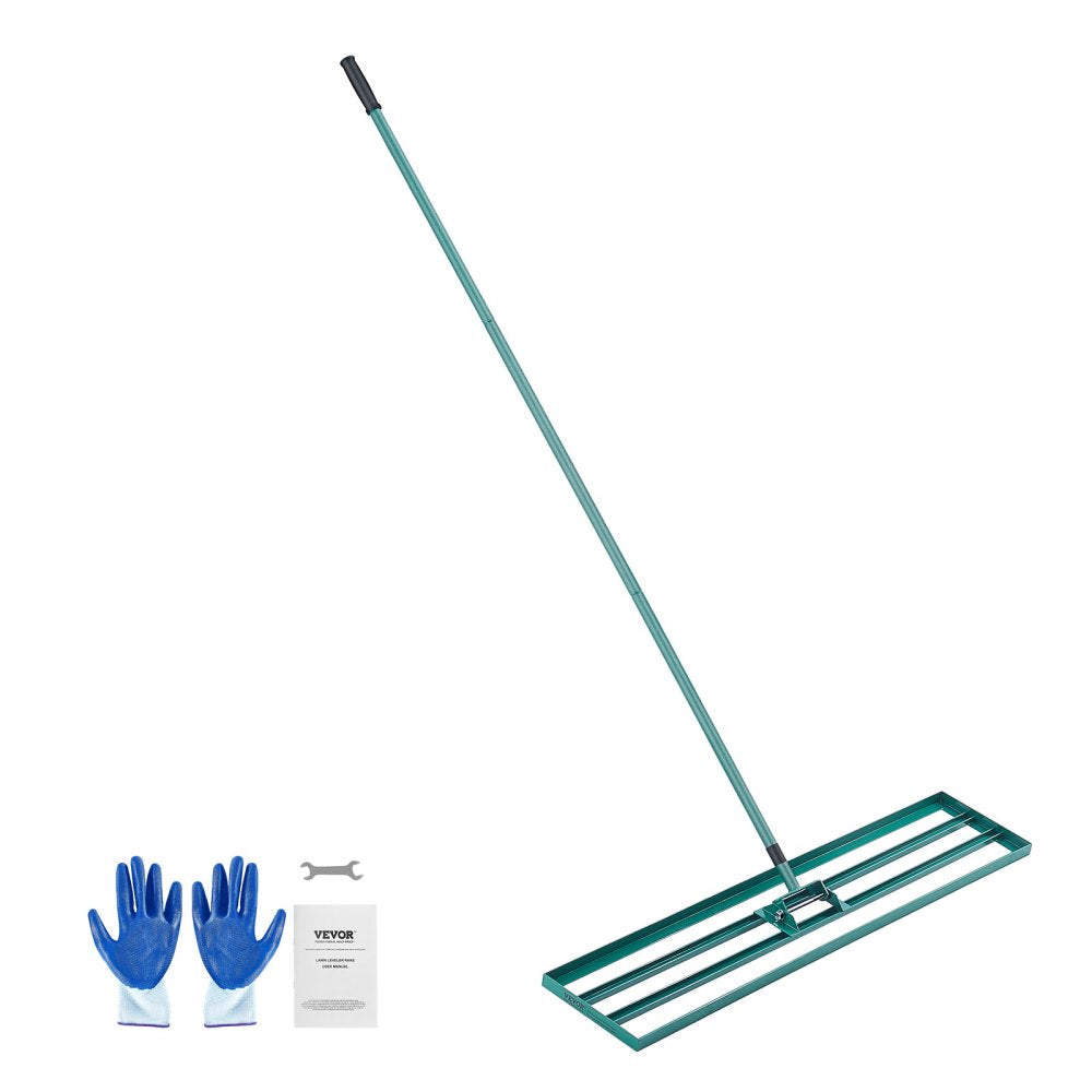 LJY9003 - 48"x10" VEVOR Heavy-Duty Lawn Leveler with Extended Handle