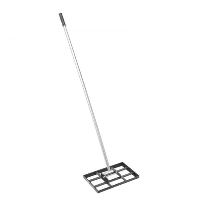 LJY9008 - Heavy-Duty 78in Lawn Leveling Rake with Rotating Handle