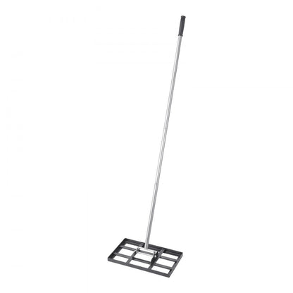 LJY9008 - Heavy-Duty 78in Lawn Leveling Rake with Rotating Handle