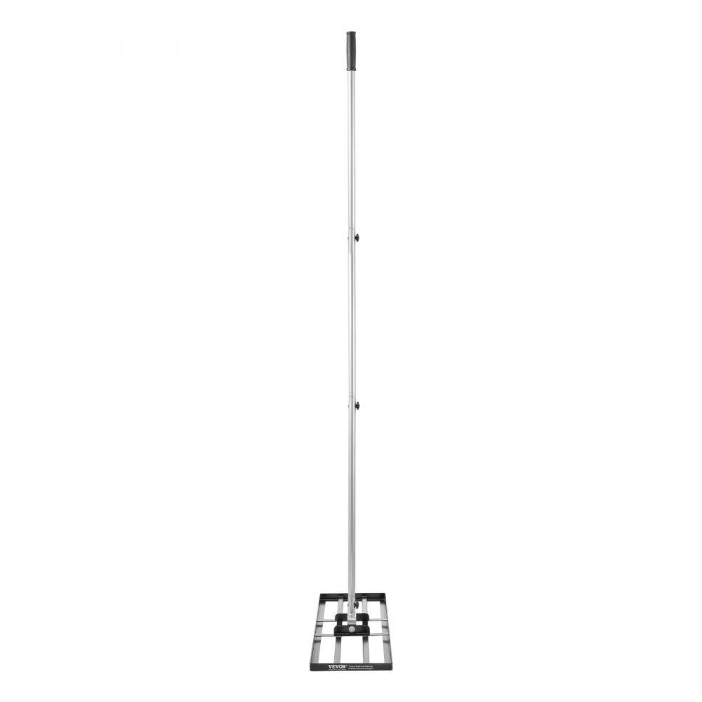 LJY9009 - Heavy-Duty 30x10in Lawn Rake with Adjustable 180° Handle