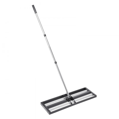 LJY9005 - 30x10in Heavy Duty Lawn Leveling Rake with 83.9in Adjustable Handle
