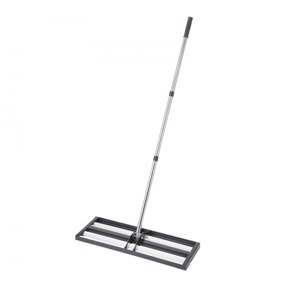 LJY9005 - 30x10in Heavy Duty Lawn Leveling Rake with 83.9in Adjustable Handle