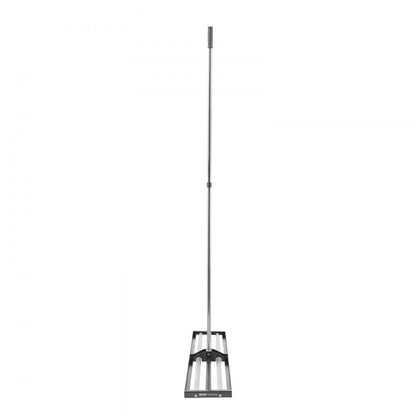 LJY9007 - 10x48" Stainless Steel Lawn Leveling Rake with Adjustable Handle