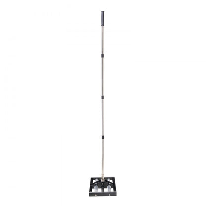 LJY9004 - 10x17" Stainless Steel Lawn Leveling Rake with Adjustable Handle