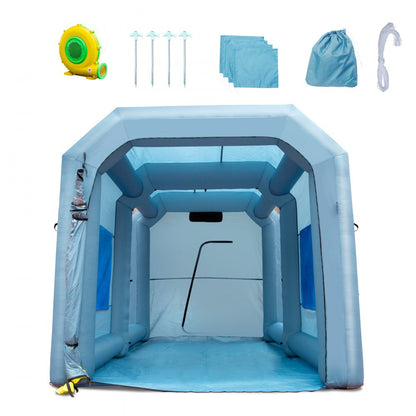 YJSSX04 - 13x10x9ft Inflatable Spray Booth for Professional Painting