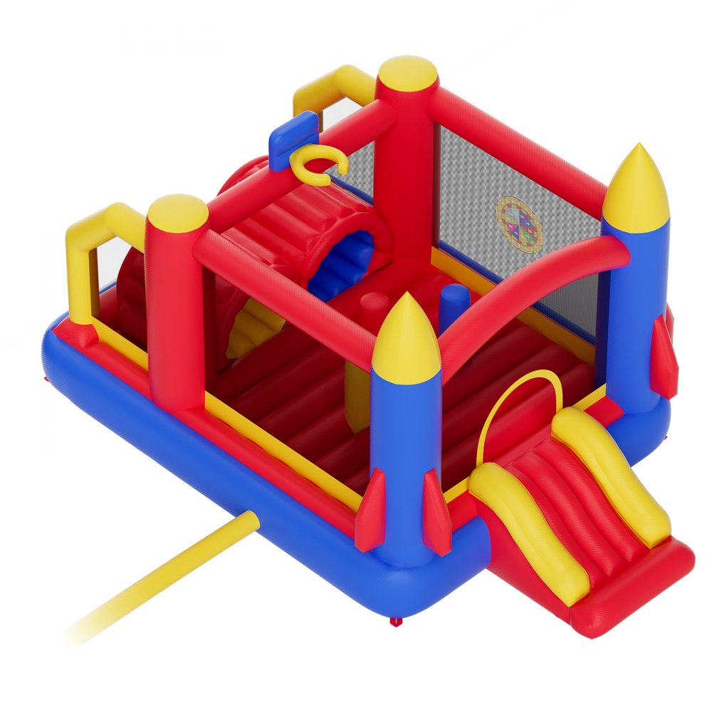 PL2444 - 160.6" Kids Inflatable Bounce House with Easy Setup