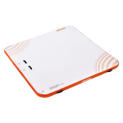 RD213 - 7x7FT VEVOR Inflatable Dock with Ladder & Anchoring System