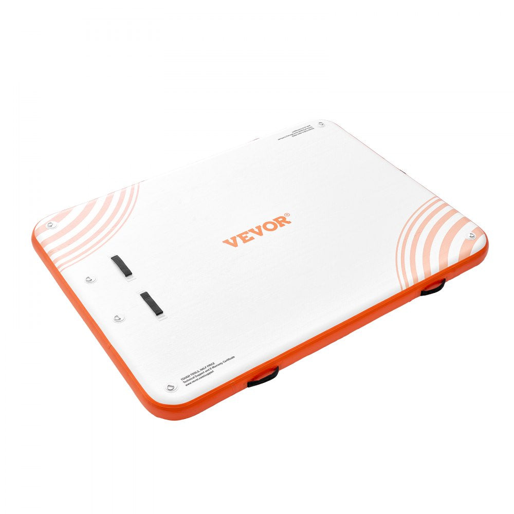 RD244-183 - 8x6FT Inflatable Dock with Ladder & Quick Inflation System