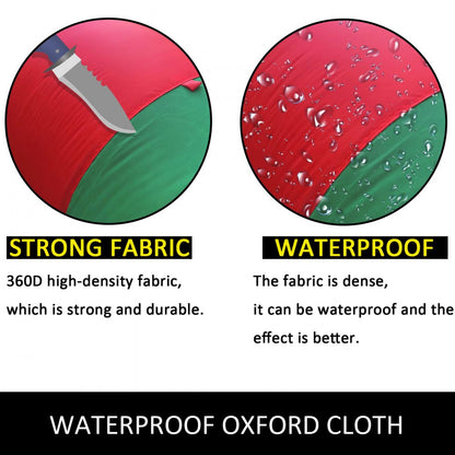 010774878152 - 26ft Inflatable Rainbow Twin Arch with Powerful Blower