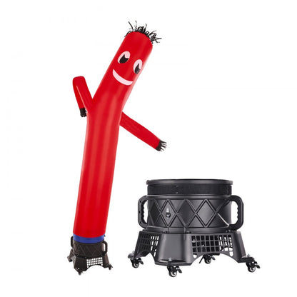 WX-750W-S1 - 20 ft Red Inflatable Tube Man with 1 HP Blower