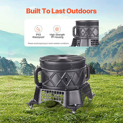 WX-750W-S1 - 1 HP 18" Inflatable Tube Blower with Water Resistance