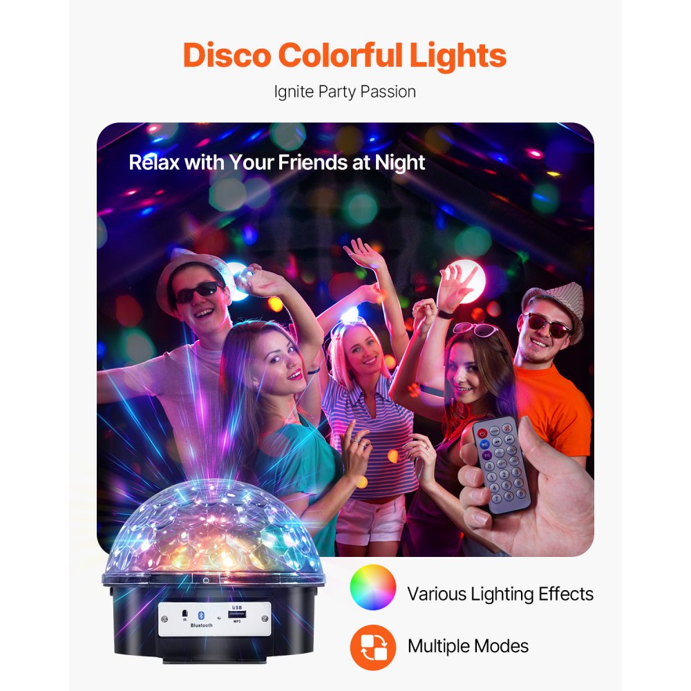 S-CQJLB-5.4x5-B - 291 Sq Ft Inflatable Nightclub Tent with Disco Lights
