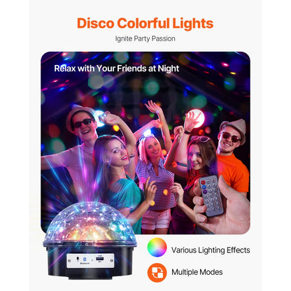 S-CQJLB-5.4x5-B - 291 Sq Ft Inflatable Nightclub Tent with Disco Lights