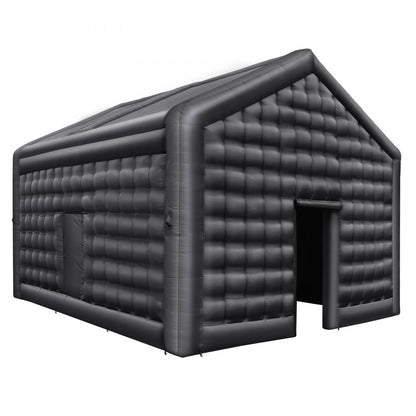 S-CQJLB-5.4x5-B - 291 Sq Ft Inflatable Nightclub Tent with Disco Lights