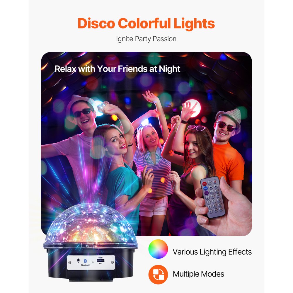 S-CQJLB-6x5-B - 323 sq ft Inflatable Nightclub with Bluetooth Disco Lighting