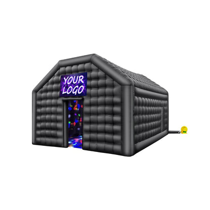 S-CQJLB-6x5-B - 323 sq ft Inflatable Nightclub with Bluetooth Disco Lighting