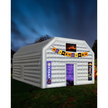 S-CQJLB-8x6-W - 517 Sq Ft Inflatable Nightclub Tent for Events