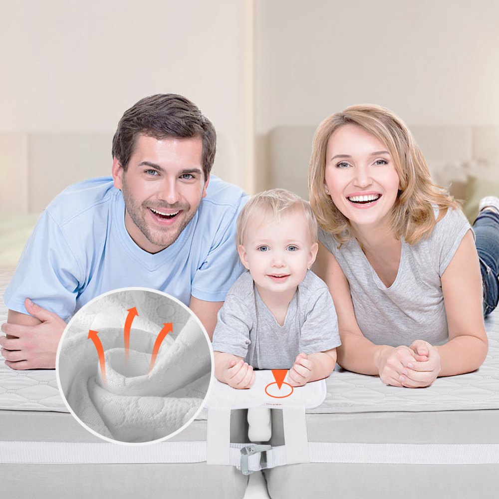 SM-BB02 - King Bed Converter Kit, 75" L Gap Filler for Solid Sleep