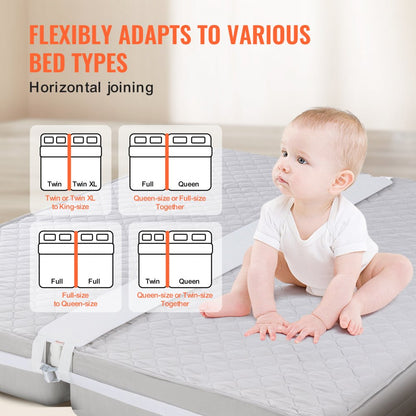 SM-BB01 - Soft Bed Bridge 75" L for Seamless Mattress Connection