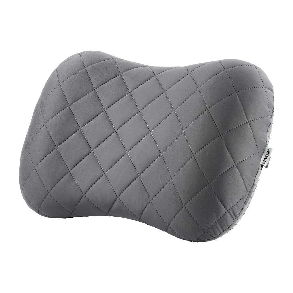 XP-7402-R - 17.4"x12" Inflatable Travel Pillow with Elastic Strap