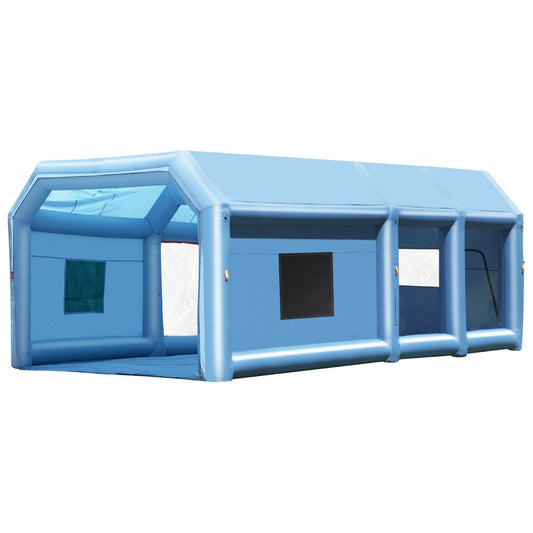 10x6.4x4.5m(C) - Durable 32.8ft Inflatable Paint Booth for Large Vehicles