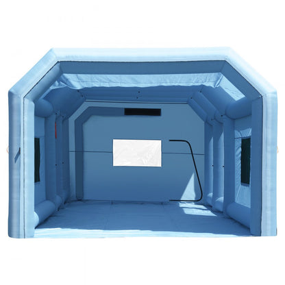 10x6.4x4.5m(C) - Durable 32.8ft Inflatable Paint Booth for Large Vehicles