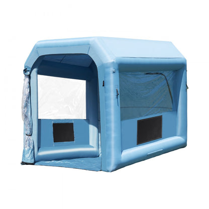 GZYJXKF03 - 9.8x8.2ft VEVOR Inflatable Spray Booth for Superior Paint Protection