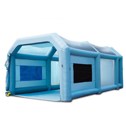 010693190050 - 23x13x8.5ft Inflatable Paint Booth for Home & Commercial Use