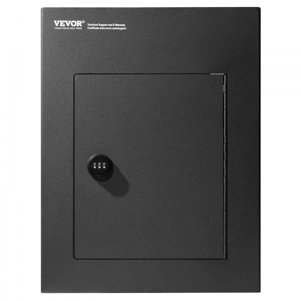 MA073 black - Heavy-Duty Steel Drop Box with Combination Lock for Secure Mail Storage