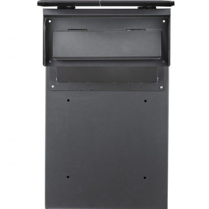 BGX-47 - Secure Through The Wall Mail Drop Box with Adjustable Chute