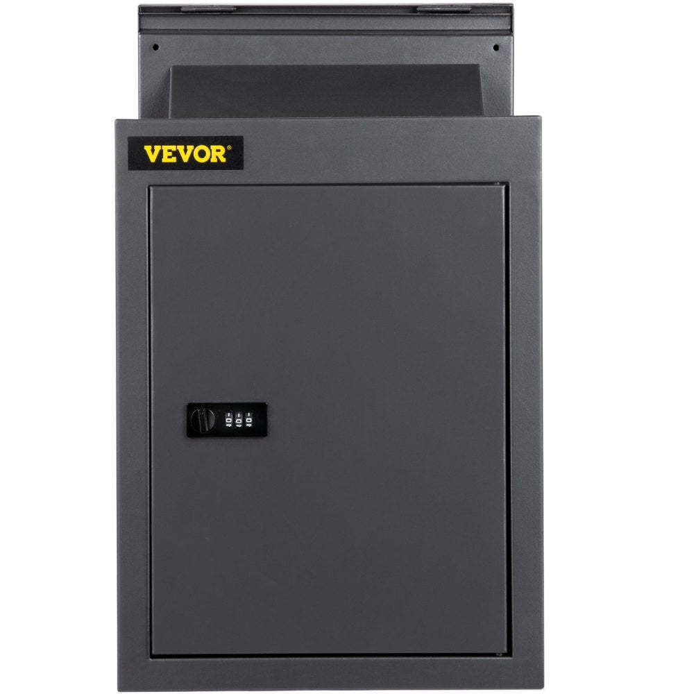 BGX-47 - Secure Through The Wall Mail Drop Box with Adjustable Chute