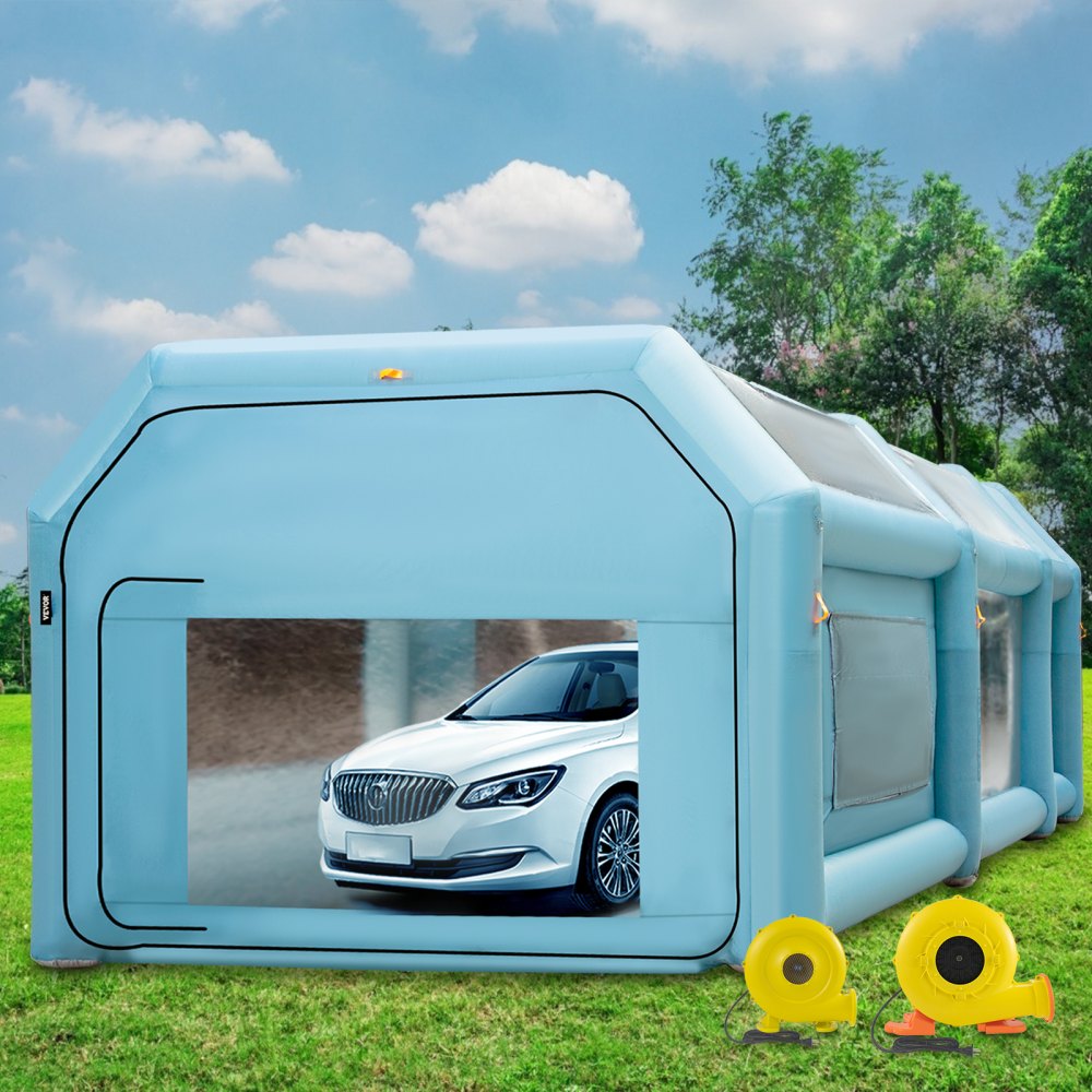 CQZP-4985 - 28x15ft Inflatable Spray Booth with Filtration System