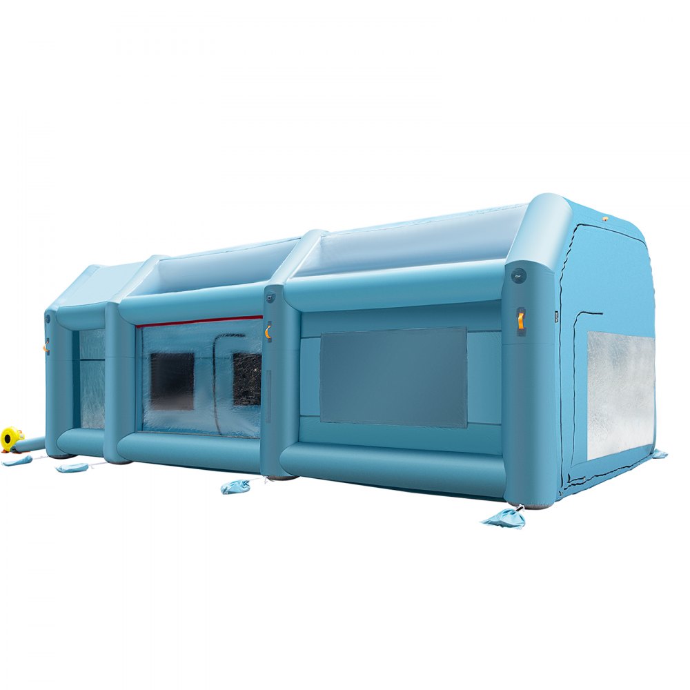 CQZP-4985 - 28x15ft Inflatable Spray Booth with Filtration System